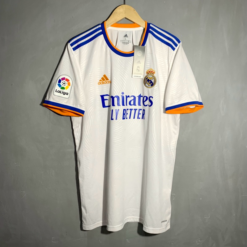 Jersey Original Real Madrid Home 2021/2022 Vini Jr. - L