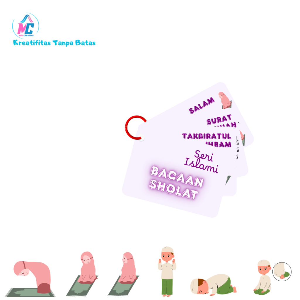 Flashcard Bacaan Sholat Lengkap – Praktis & Mudah Dihafal