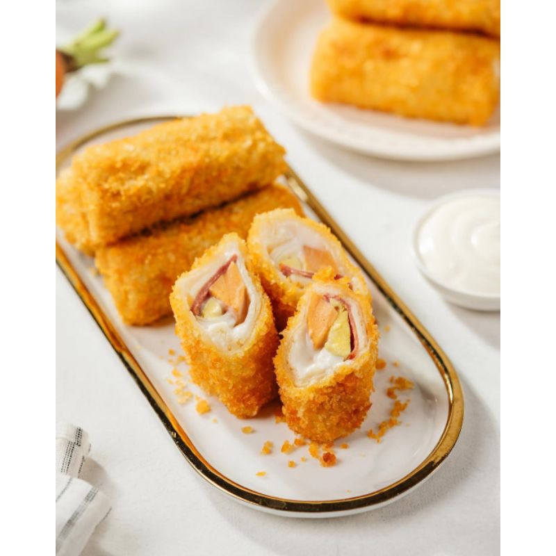 

Risol Mayo Smoke Beef isi 5 pcs (Instans langsung kirim)