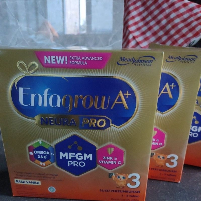 

Enfagrow A+ Vanila Tahap 3 400gr