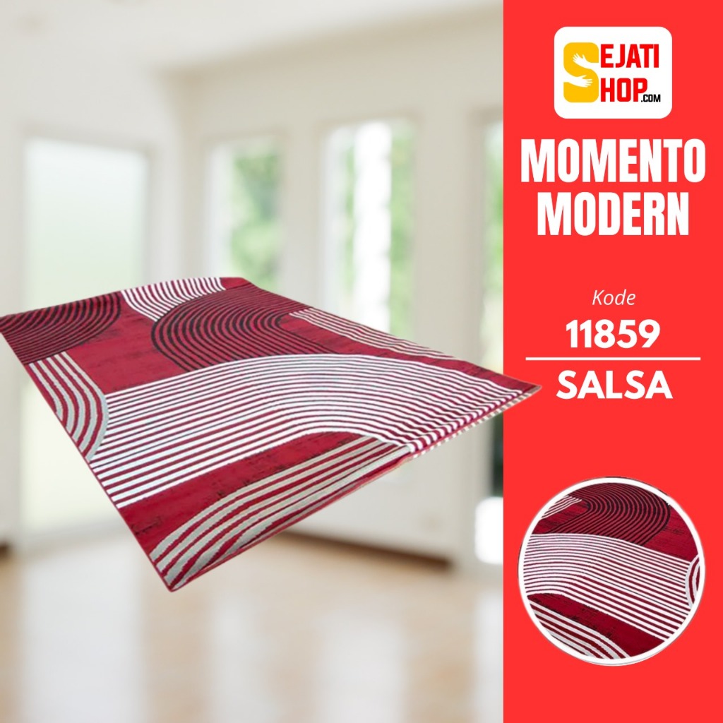 KARPET RUMAH PERMADANI MOMENTO UKURAN STANDAR 210X310