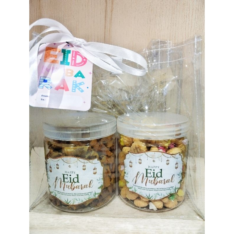 

Hampers snack lebaran isi 2 toples