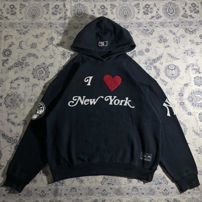 hoodie majestic yankees