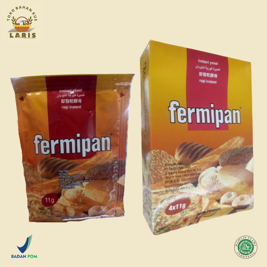 

fermipan ragi instant 11 gram