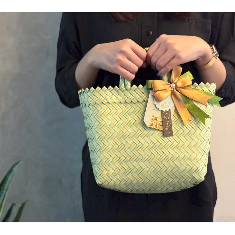 PACKAGING HAMPERS LEBARAN // GOODIE BAG LEBARAN / TAS ANYAM EID / TAS HAMPER EID / TAS EID MUBARAK /