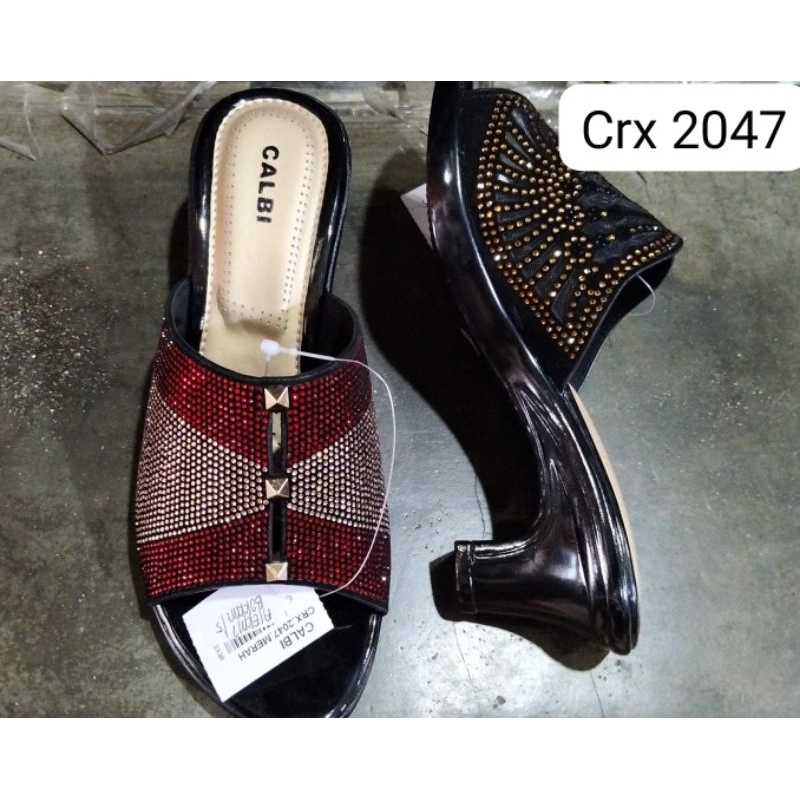 SANDAL WANITA CALBI IMPOR ORI