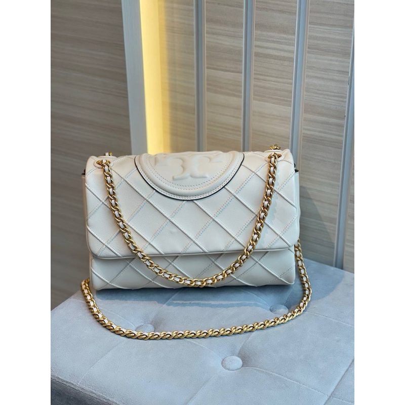 tb new soft fleming medium shoulder bag