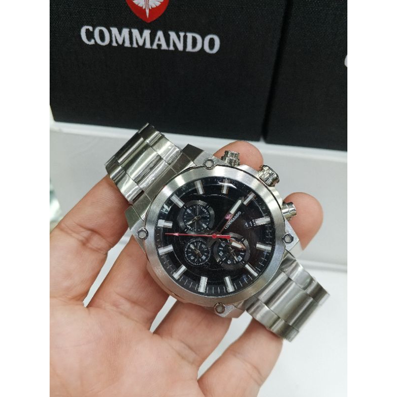 Commando CM7007G-3SDB#Commando CM7007G#CM7007G-3SDB#Jam tangan pria Commando CM7007G#Man watch Comma