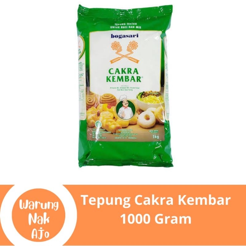 

Tepung Cakra Kembar 1 Kg