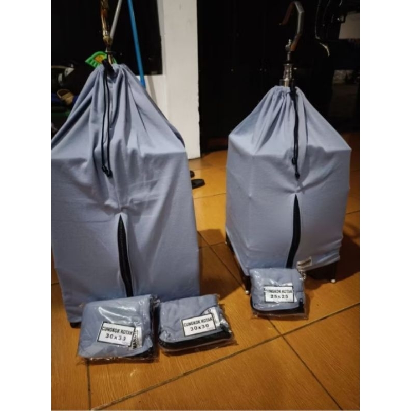 kerodong sangkar cungkok kotak  30x30