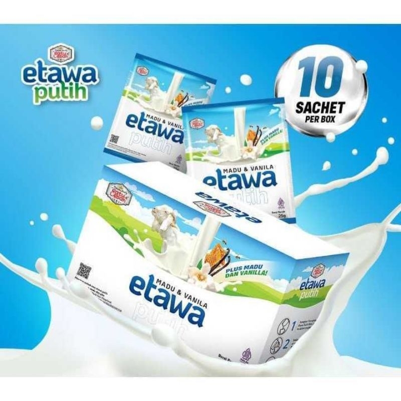 

Susu Kambing Etawa Bubuk Ratu Lebah isi 10 Sachet Bpom