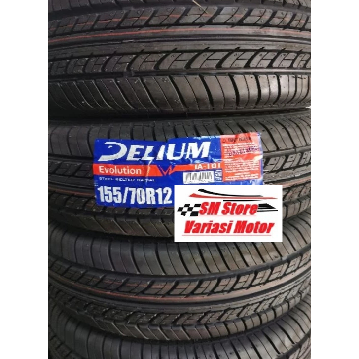 DELIUM 155 70 R12 EVOLUTION - AIR EV, SELIS, CERIA, CARRY BAN MOBIL