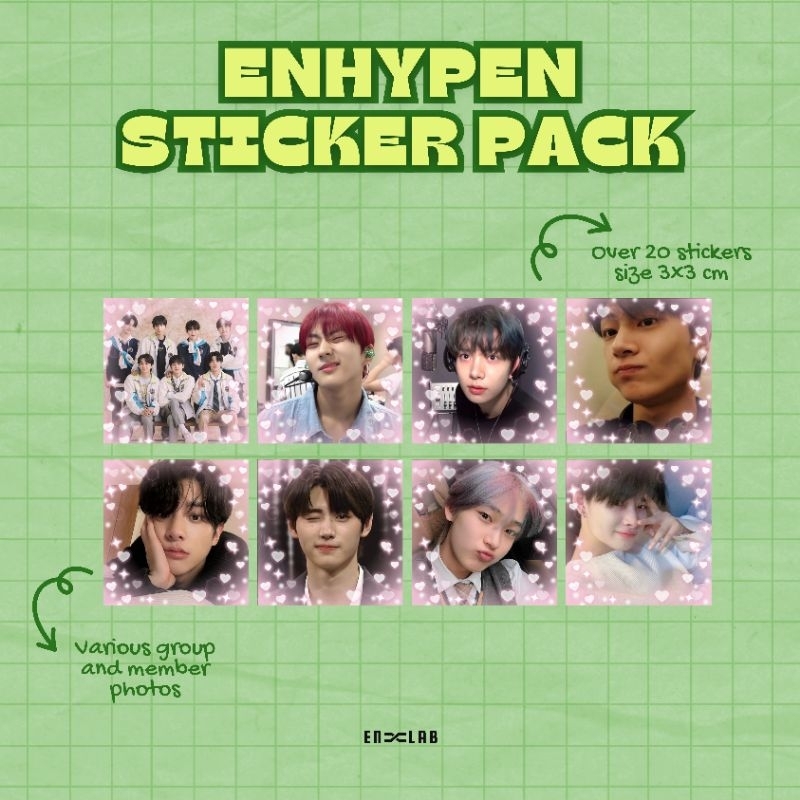 

ENHYPEN Sticker Pack