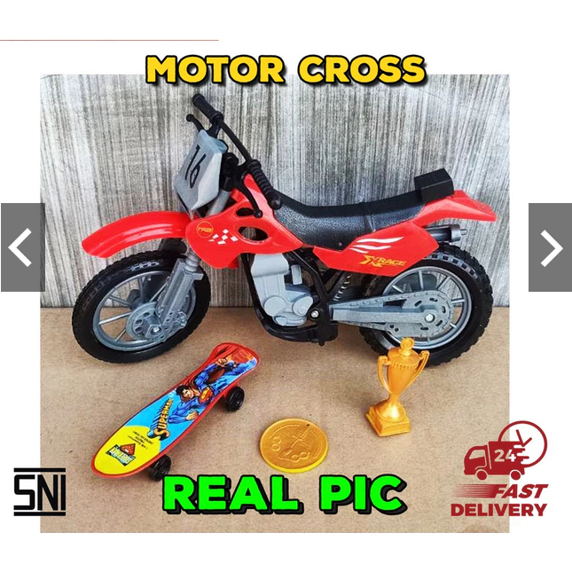 Mainan Motor Cross Motor Trail Mainan Anak Laki Laki - ST2184