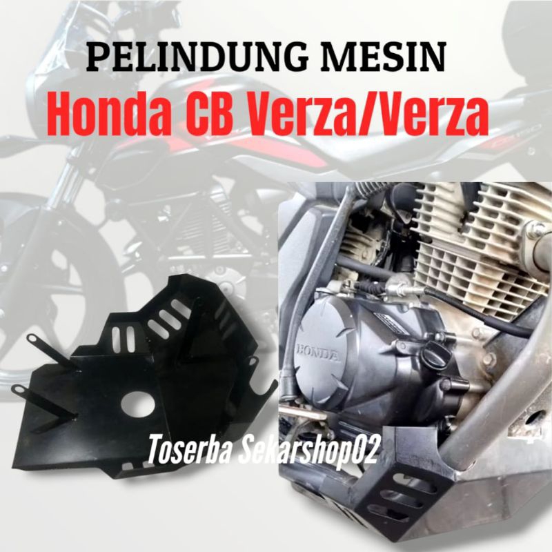 Cover engine guard Skid plat Motor Verza/CB Verza Pelindung Mesin Honda Verza/CB Verza