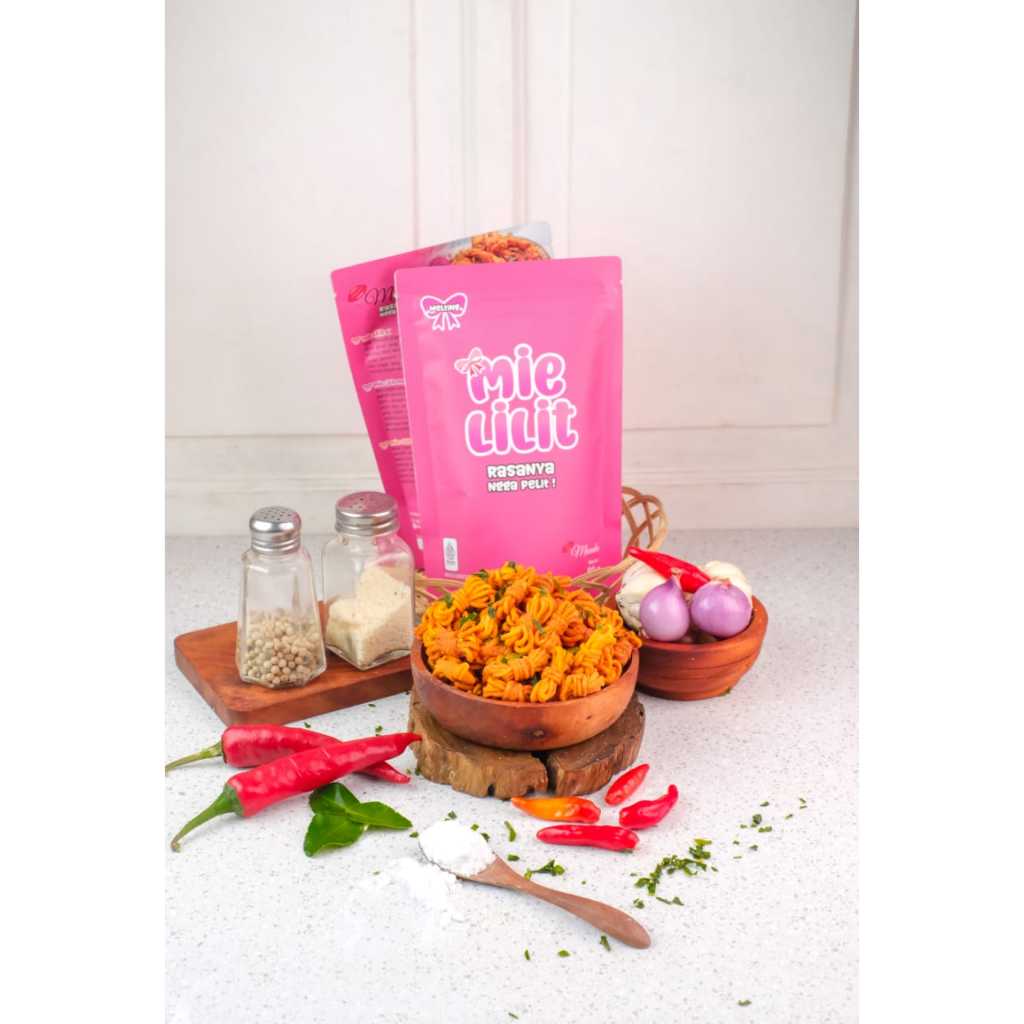 

milung Mie gulung mi lilit Keripik manda beling Kripik Kaca Singkong Pedas cetar daun jeruk cripsy balado ringan uwel