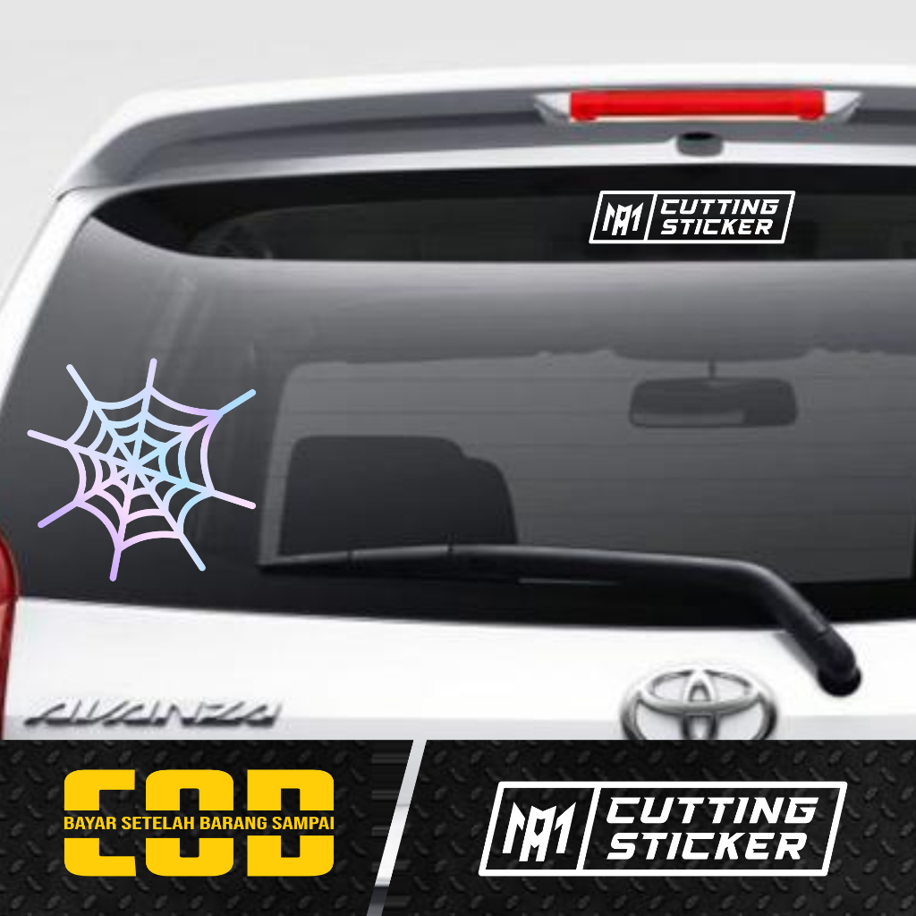 Sticker Kaca Belakang Mobil Keren dan Unik