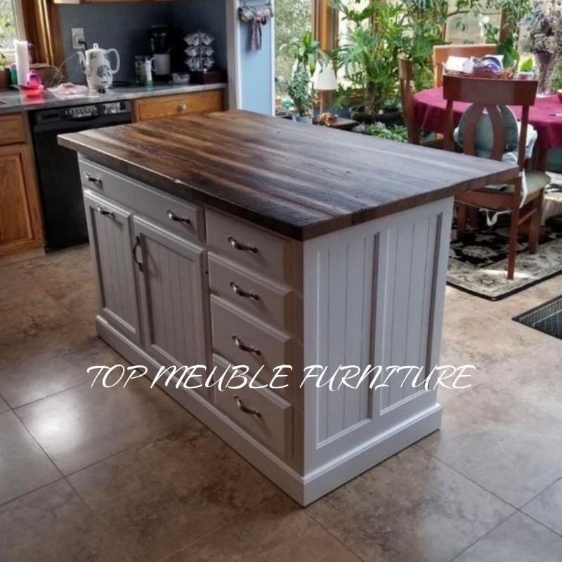 Jual Meja bar island ( meja dapur, bufet dapur, vintage, luxury, klasik)