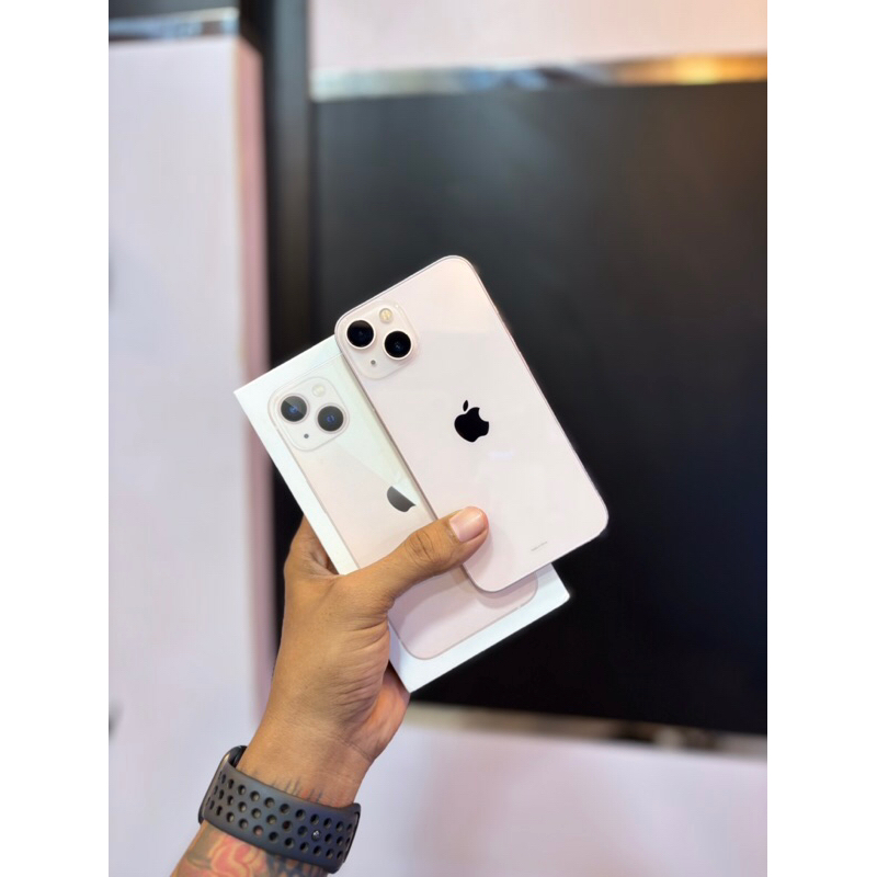 iphone 13 128gb second ibox garansi juli 2025 Pink
