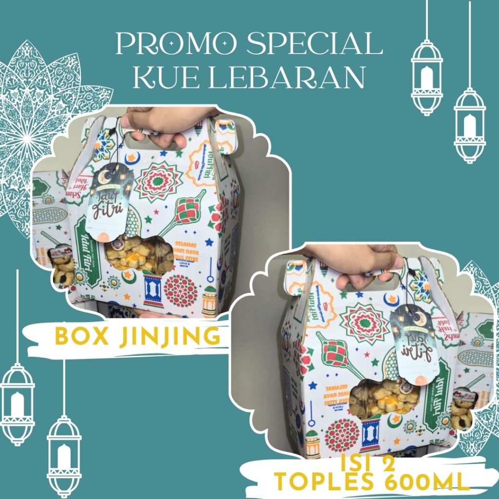 

PAKET HAMPERS ISI 2 UKURAN 600ML BEBAS PILIH VARIAN KUE