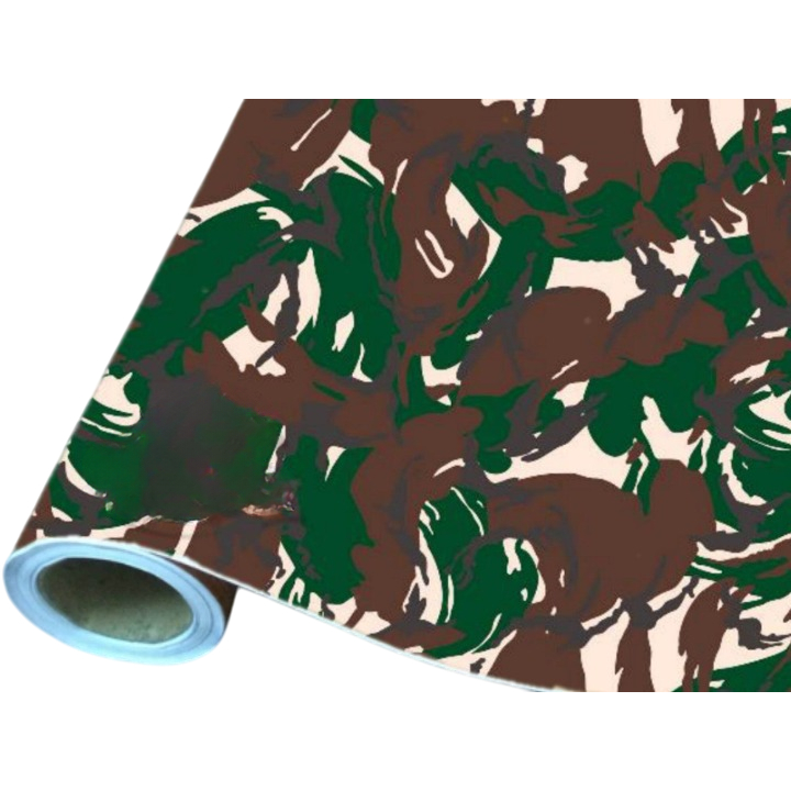 

Stiker Camo 50x50cm Loreng TNI