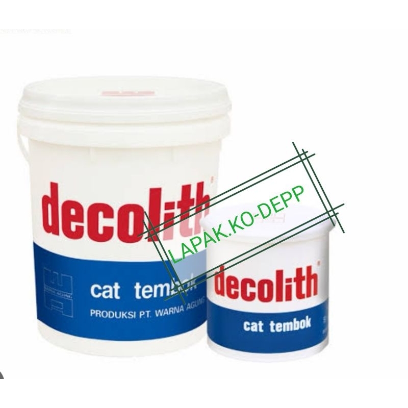 CAT TEMBOK DECOLITH PUTIH 25KG