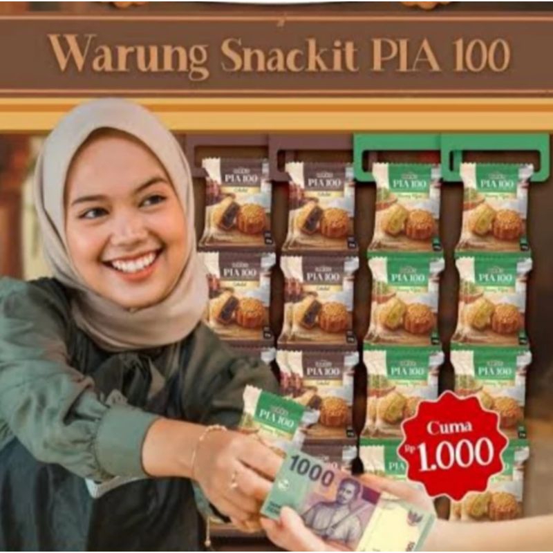 

Snackit Pia 100 COKLAT + KACANG HIJAU