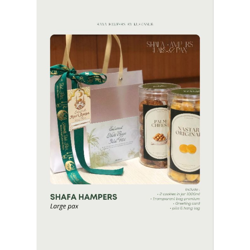

SHAFA HAMPERS (Large pax)