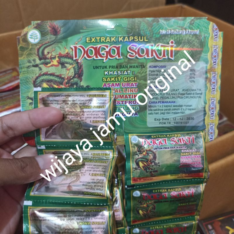 kapsul naga sakti asam urat