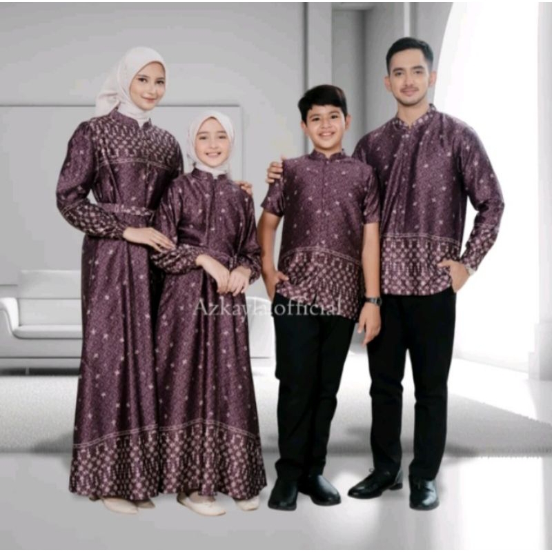 AZKAYLA Sarimbit Baju Seragam Ayah Ibu Putra Putri COCOK UNTUK SEMUA KELUARGA