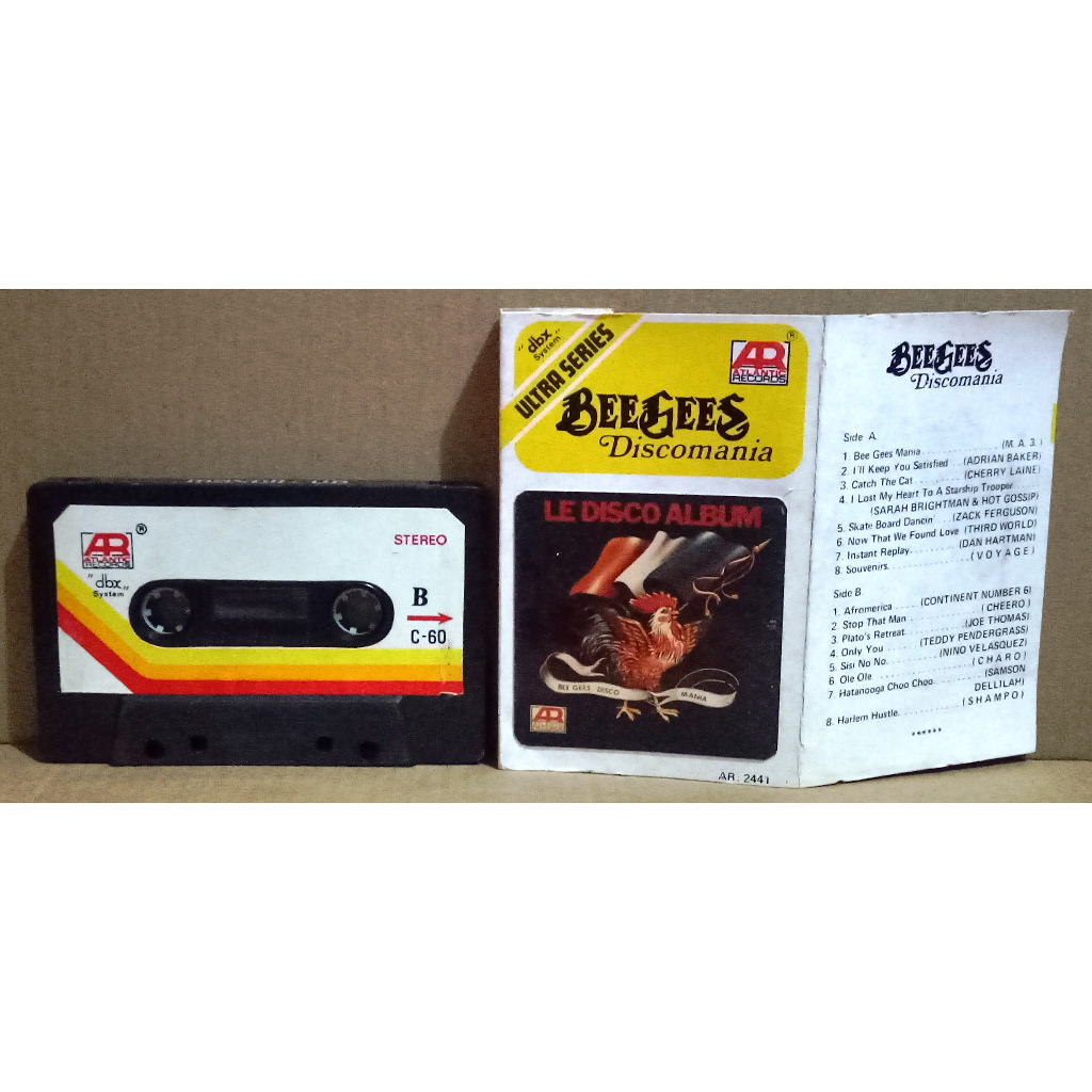 BEE GEES - DISCOMANIA - Kaset