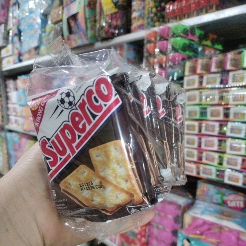 

Superco Malkist Dengan Krim Rasa Cokelat 10 pcs