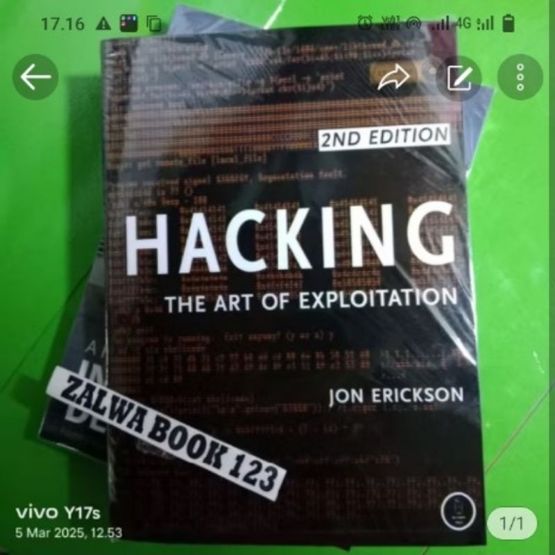 Buku Hacking The Art of Exploitation