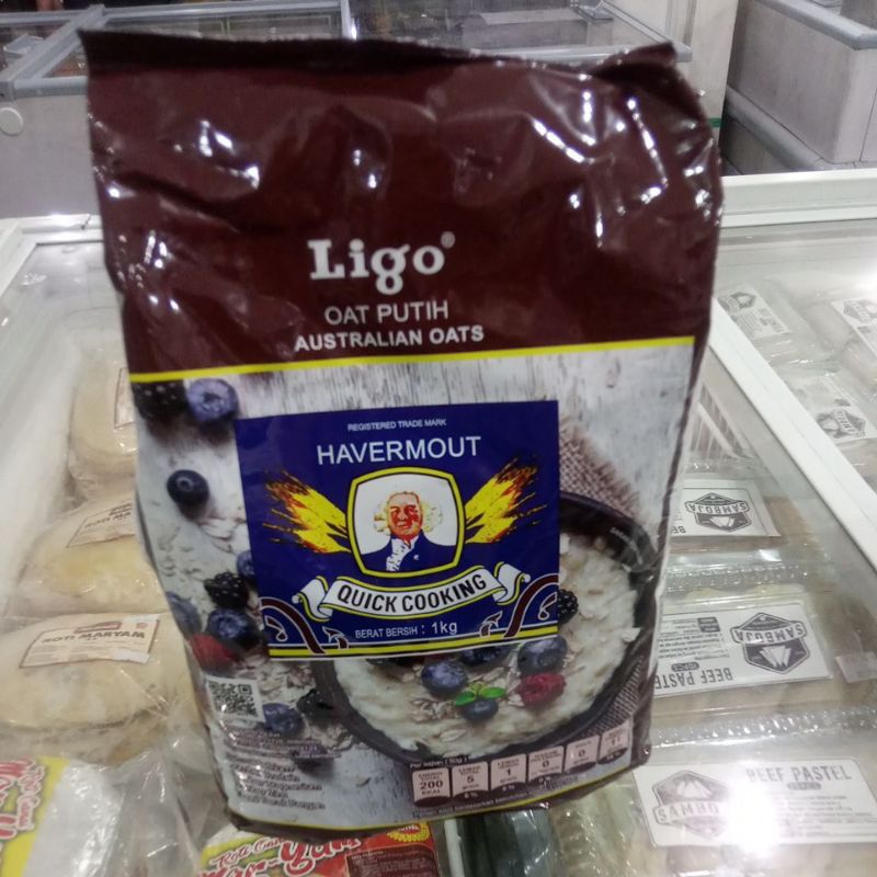 

Havermout Ligo White Oats 1kg