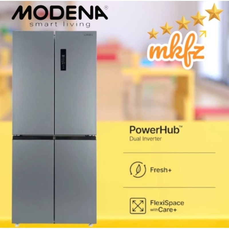 KULKAS MODENA 4PINTU TYPE RF4311MADS(GARANSI RESMI)