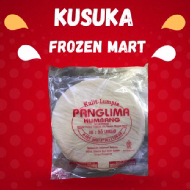 

KULIT LUMPIA PANGLIMA KUMBANG ISI 55 LEMBAR