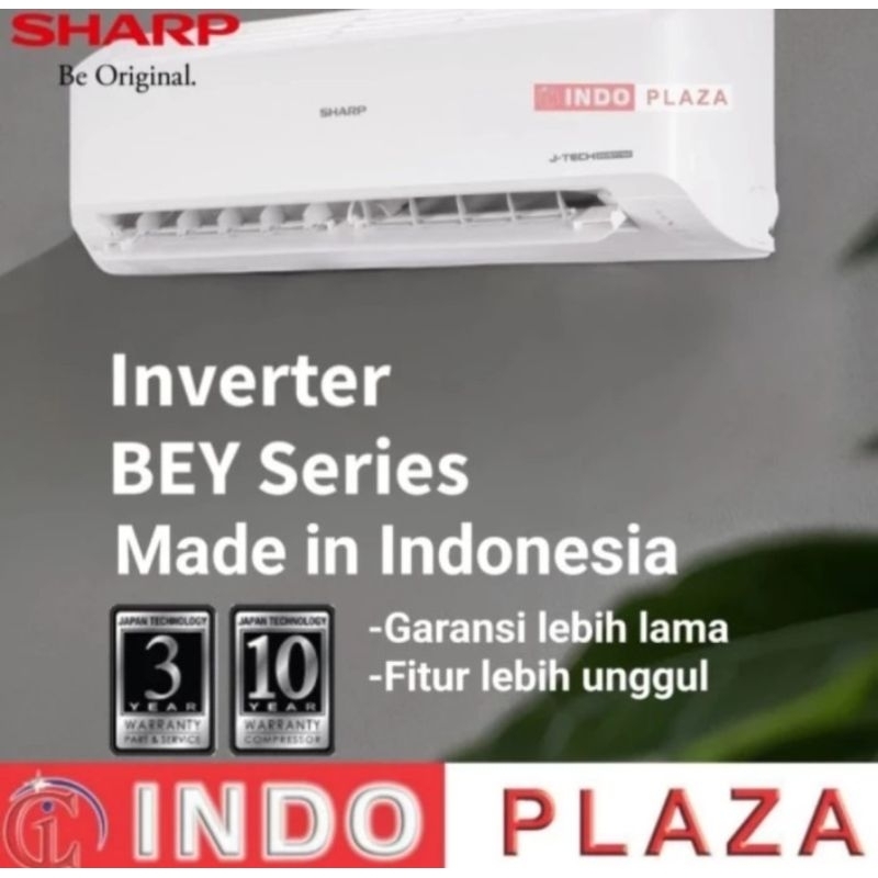 AC SHARP 1.5 PK AH-X13BEY J-TECH INVERTER GARUDA SERIES