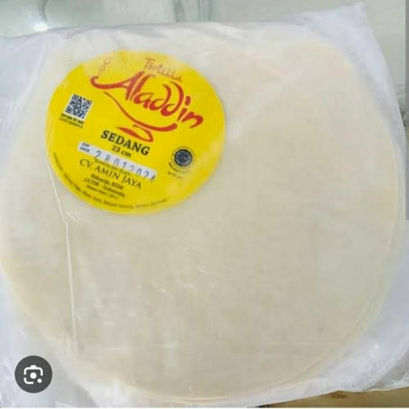 

Aladdin isi 20 ukuran 23 tortilla