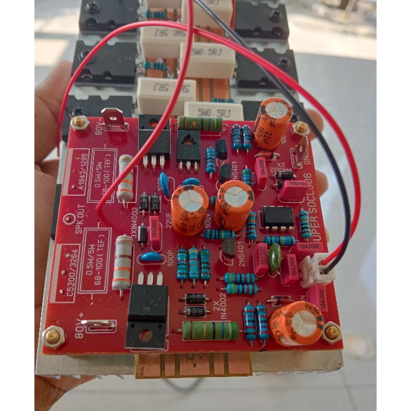 Kit Driver SOCL506 plus Pinal transistor Thosiba 5 SET