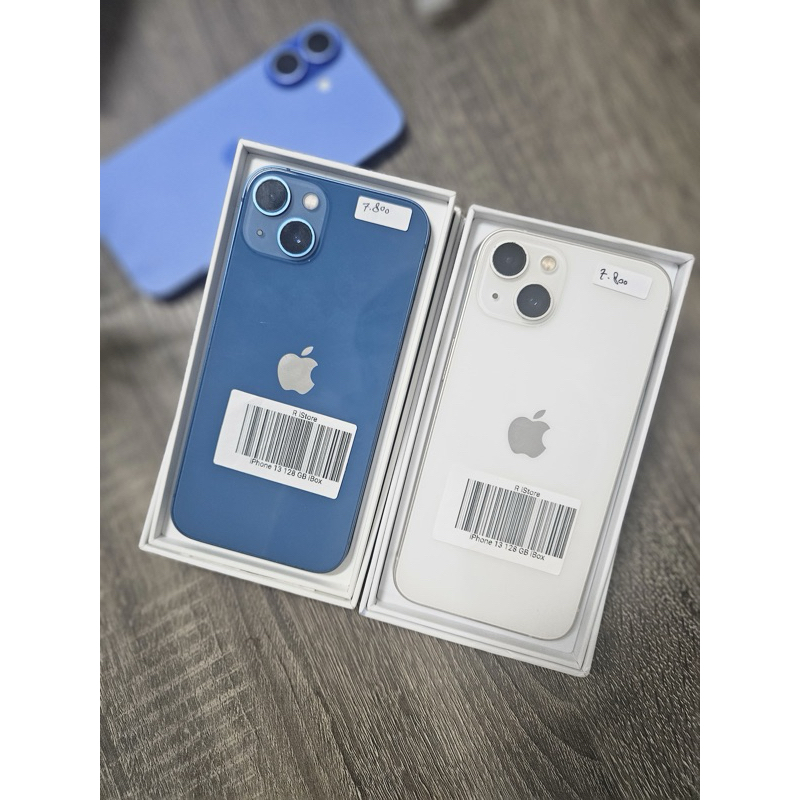 iphone 13 128 second ibox pink dan biru garansi on