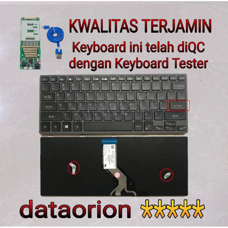 Keyboard Acer Travelmate Spin B3 B311r-31 B311rn-31 TMB311r-31 TMB311rn-31