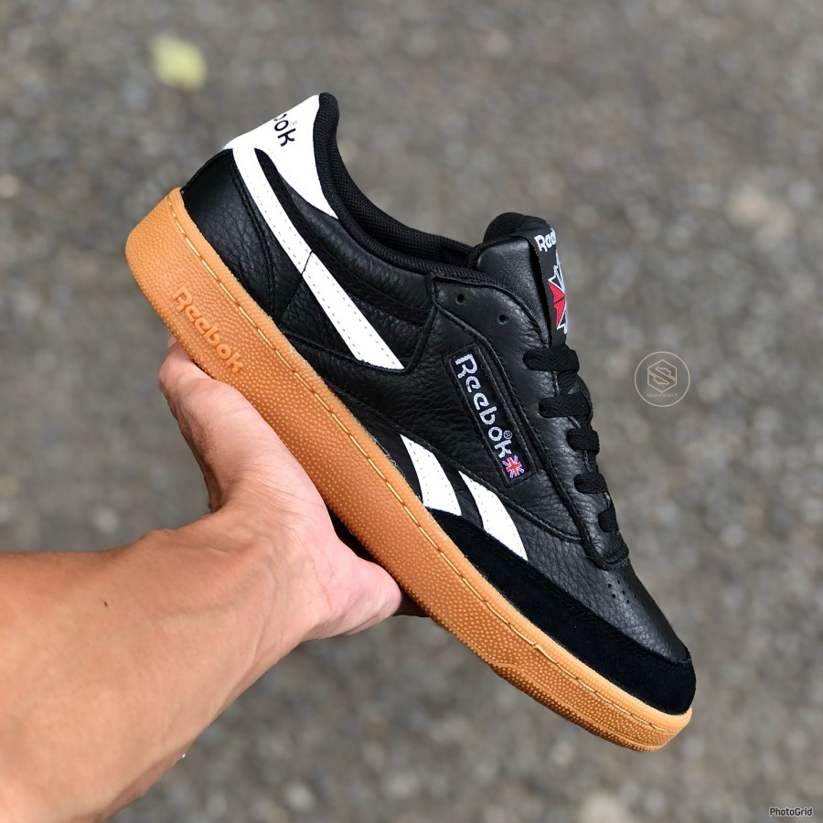 Reebok Classic Club C Revenge Vintage Beige Black White Green Blue Original