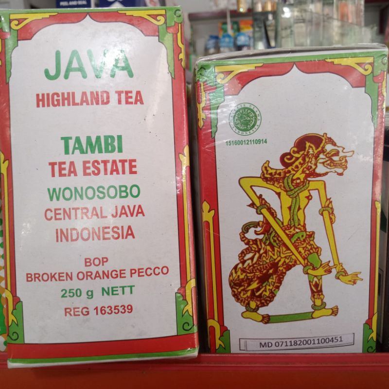 

TEH JAVA HIGHLAND JAVA 250G BOP BROKEN ORANGE PECCO