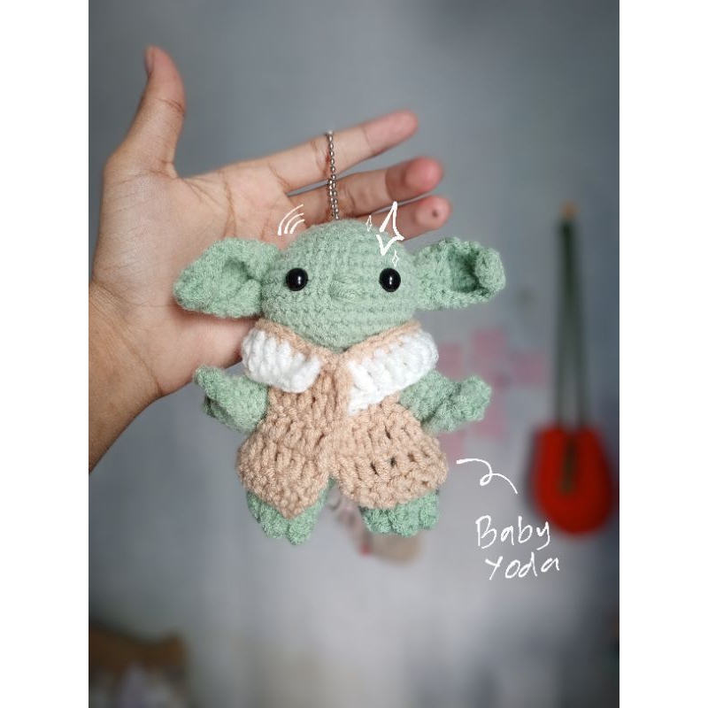 BABY YODA CROCHET | BONEKA RAJUT | BABY YODA