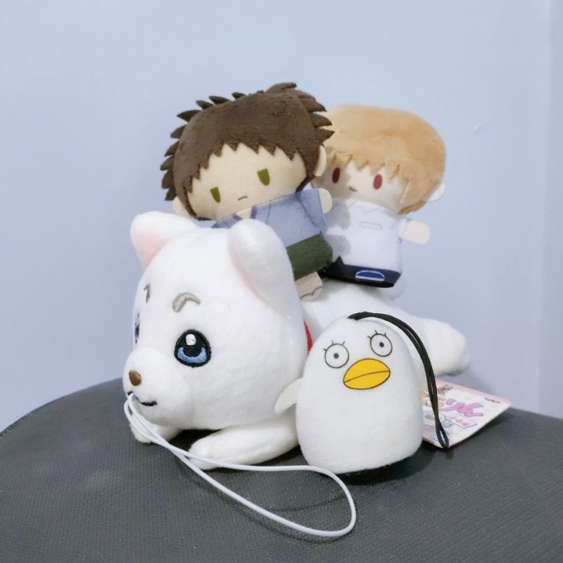 Gintama plush - Sadaharu, Kondou, Okita, Eli, Takasugi