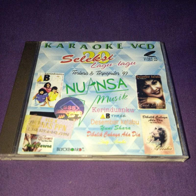 VCD NUANSA MUSIK '97 AB THREE YUNI SHARA LADY AVISHA ANIE CARERA VIRNA ALISHA MARTY SAMALA