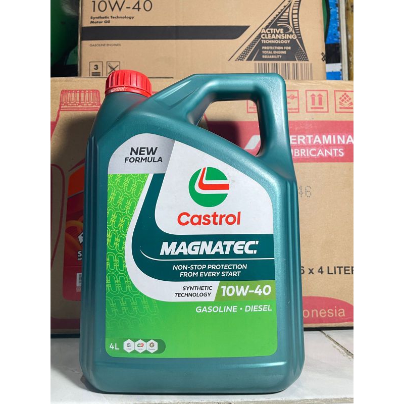 OLI Castrol magnetec 10w-40 Original barcode