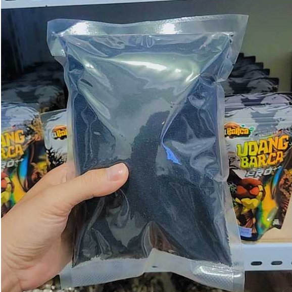 Pasir Malang Hitam no 0,5 / Pasmal Hitam no 0,5 / Pasir Aquarium ikan Channa berat 1Kg