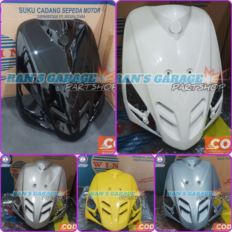 WIN TAMENG PANEL YAMAHA MIO SPORTY 5TL DASI MIO LAMA OLD WARNA HITAM KUNING PUTIH SILVER BIRU MUDA T