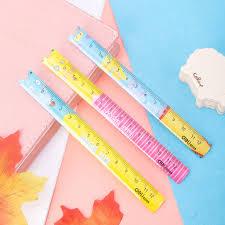 

PENGGARIS MISTAR PLASTIK 12 CM MINI KECIL WARNA LUCU DELI EG-00902